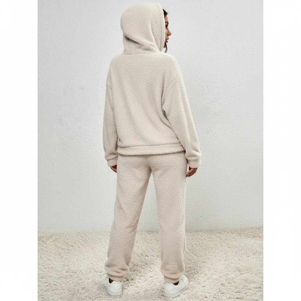 Luna - Comfortabel Teddy Loungewear Set voor Dames
