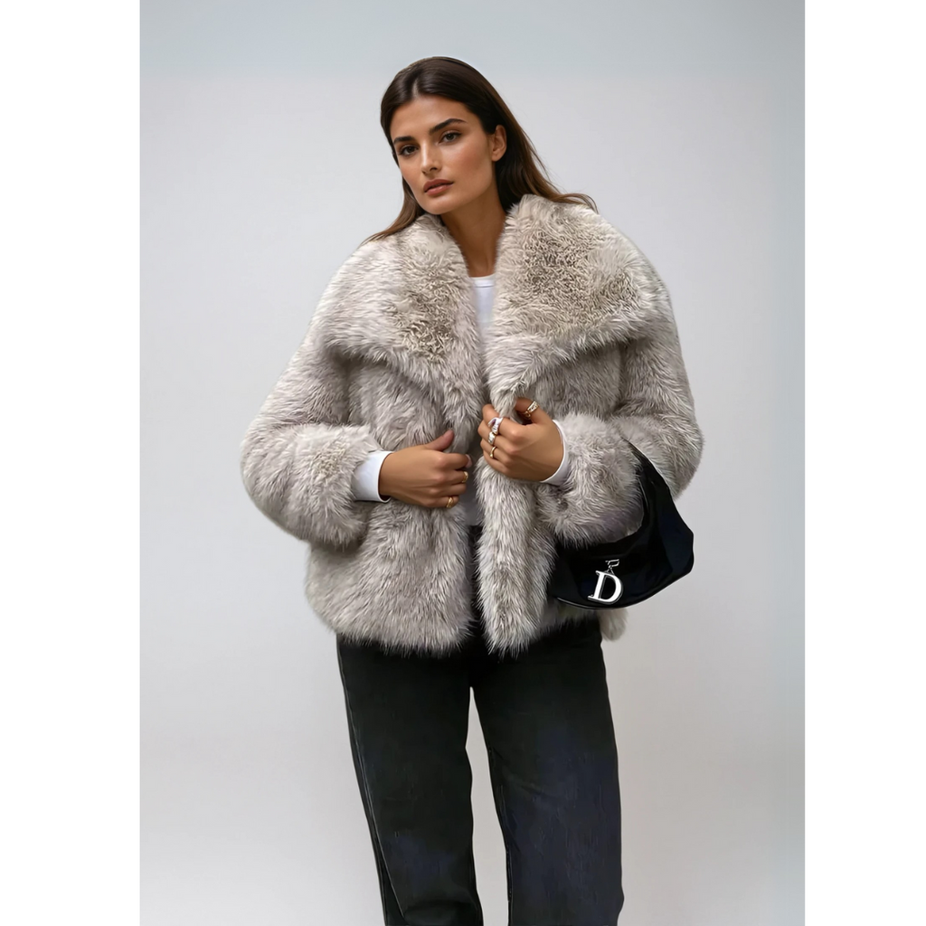 Luxueuze Faux Fur Jas