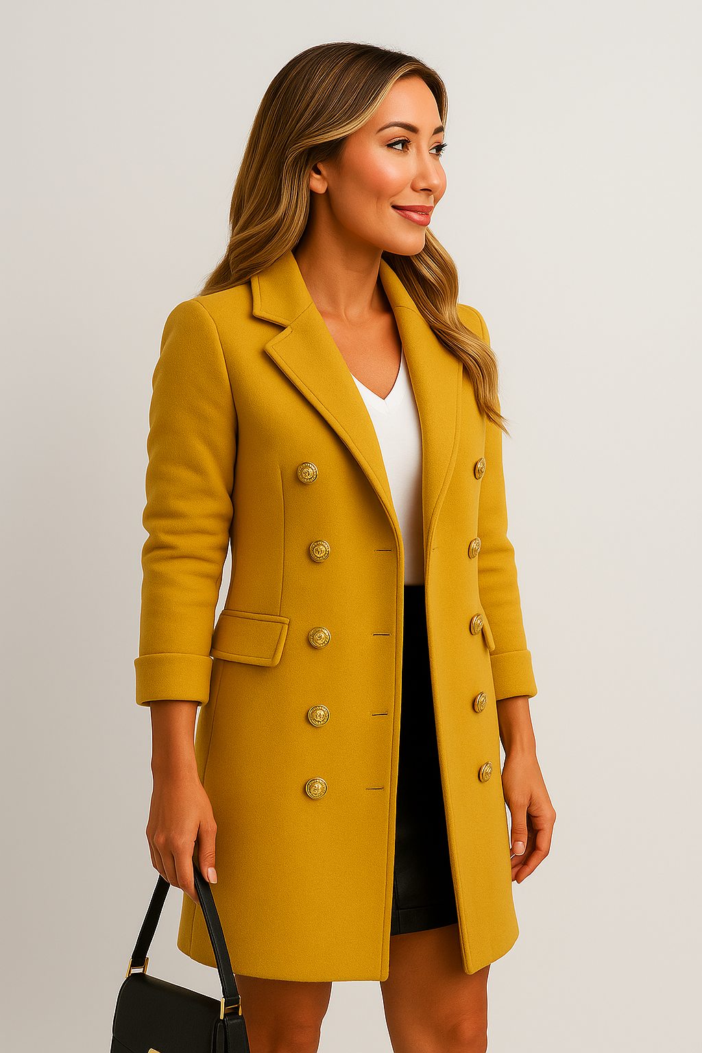 Lange trenchcoat