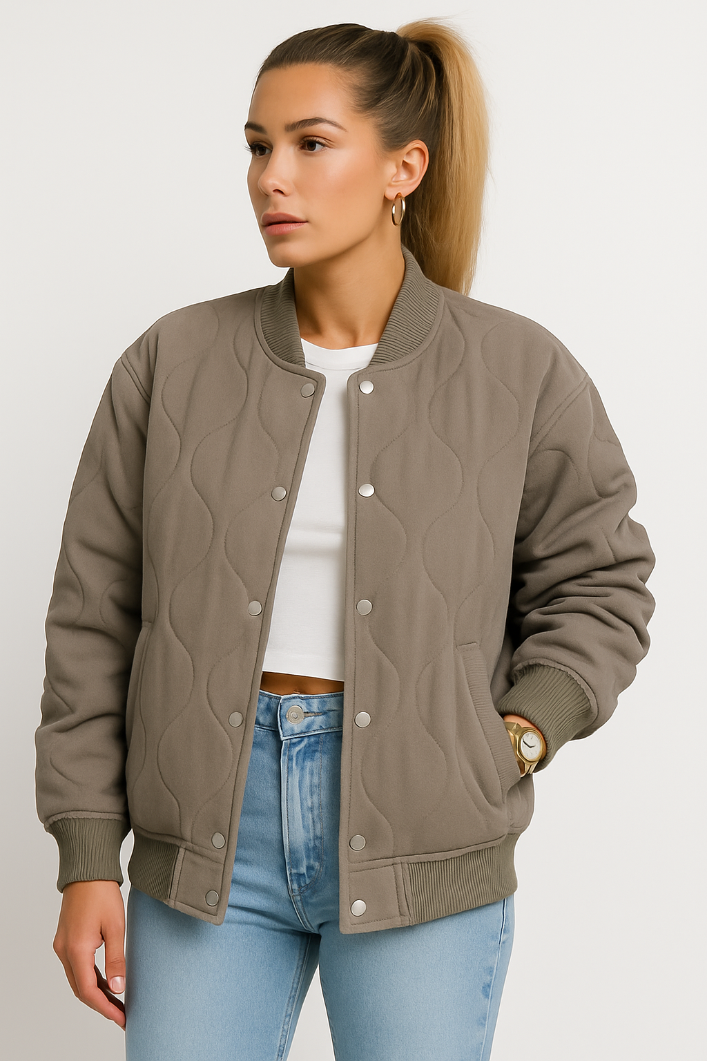 Trendy Gevoerd Bomberjack