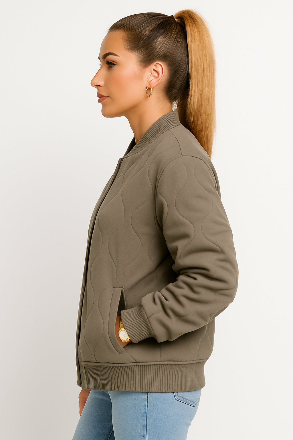 Trendy Gevoerd Bomberjack