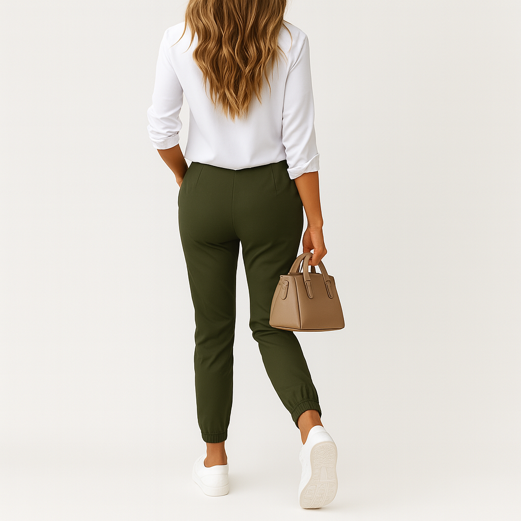 Slim fit chino broek