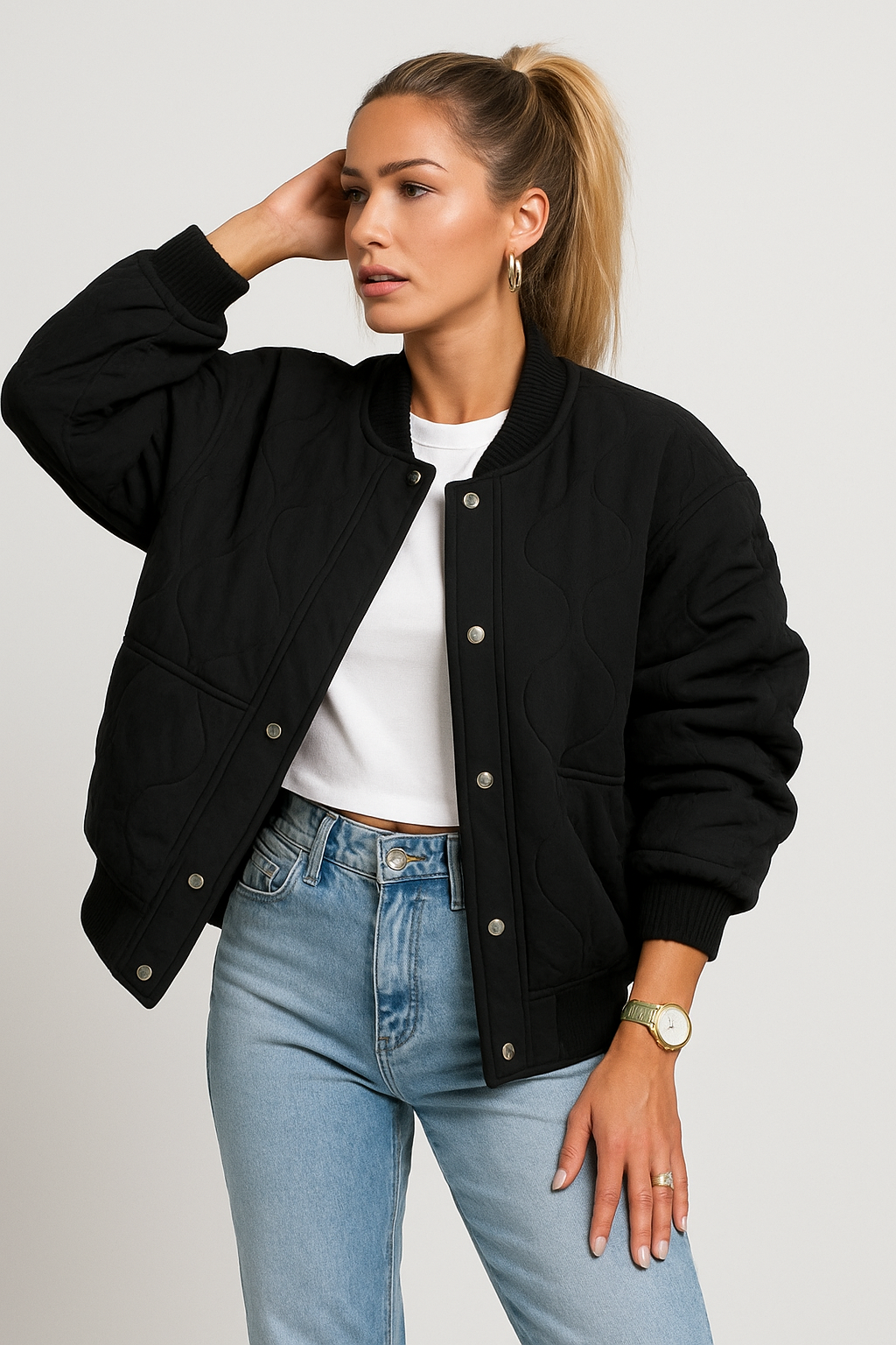 Trendy Gevoerd Bomberjack