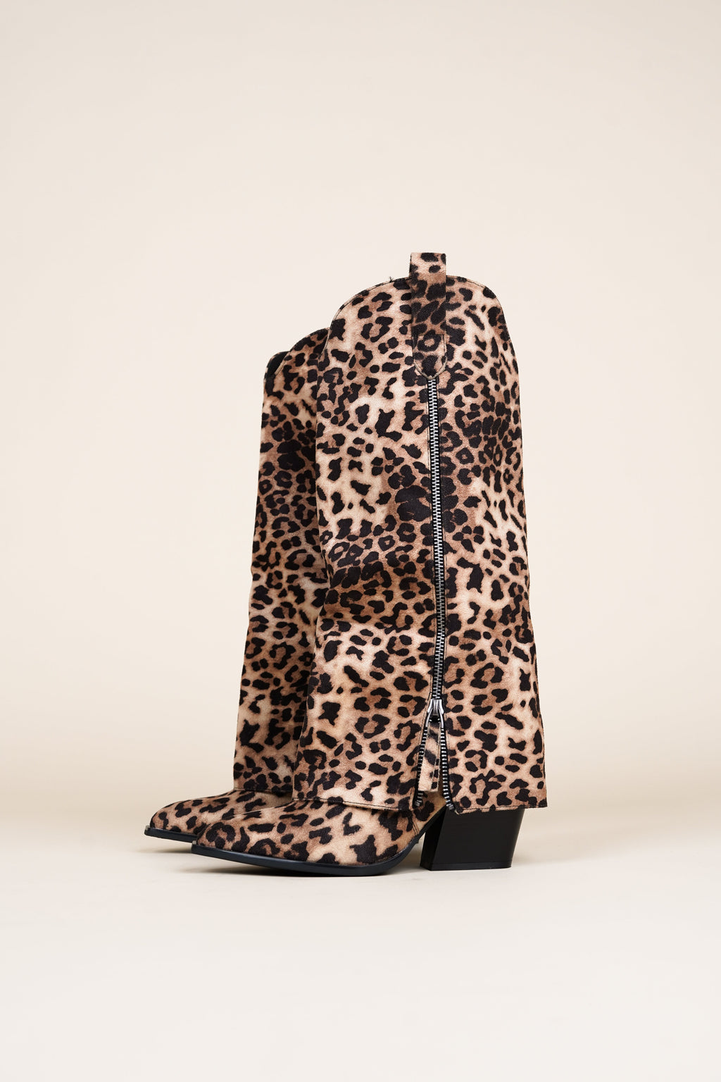 Cowboy laarzen luipaard