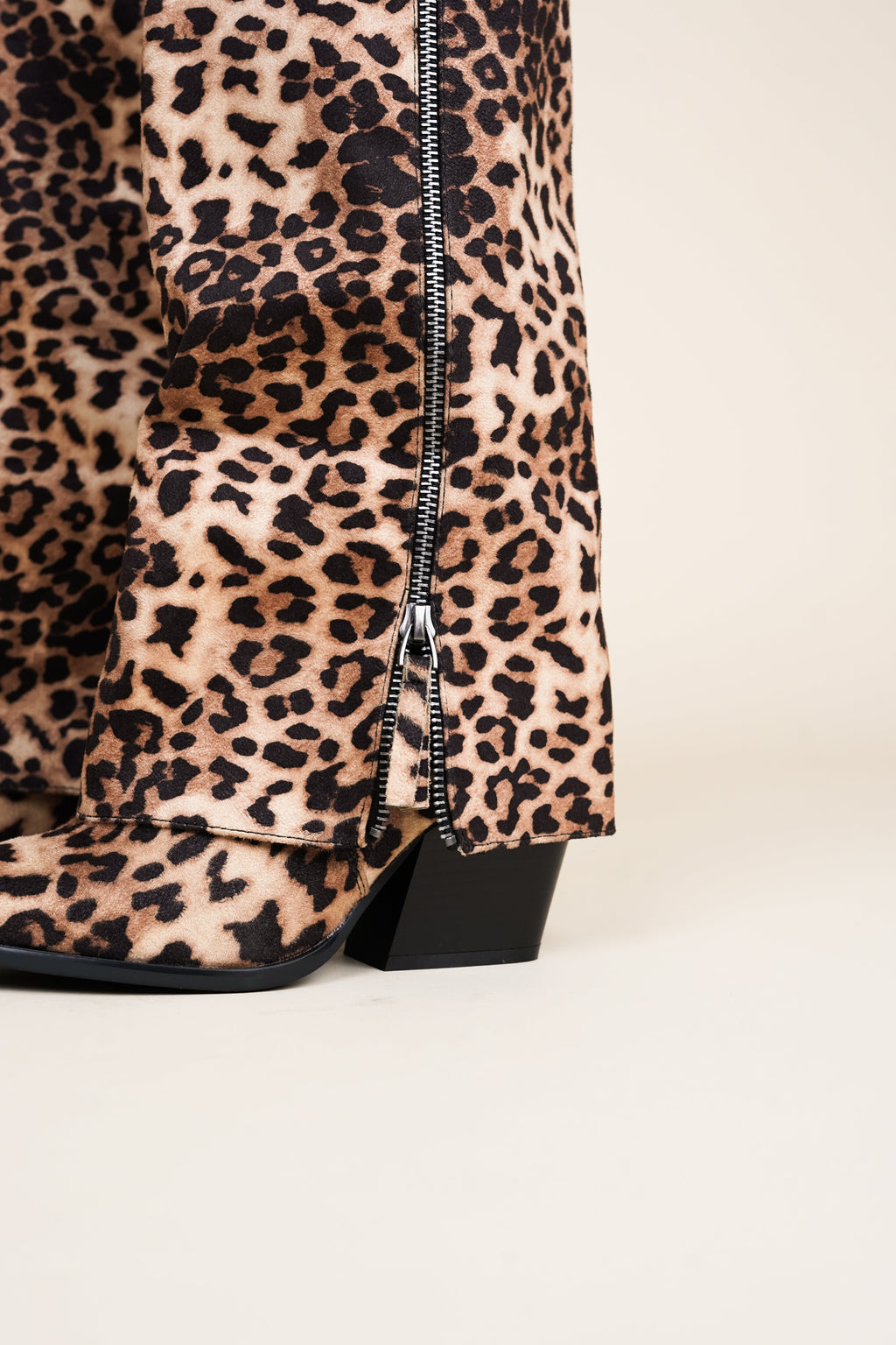 Cowboy laarzen luipaard