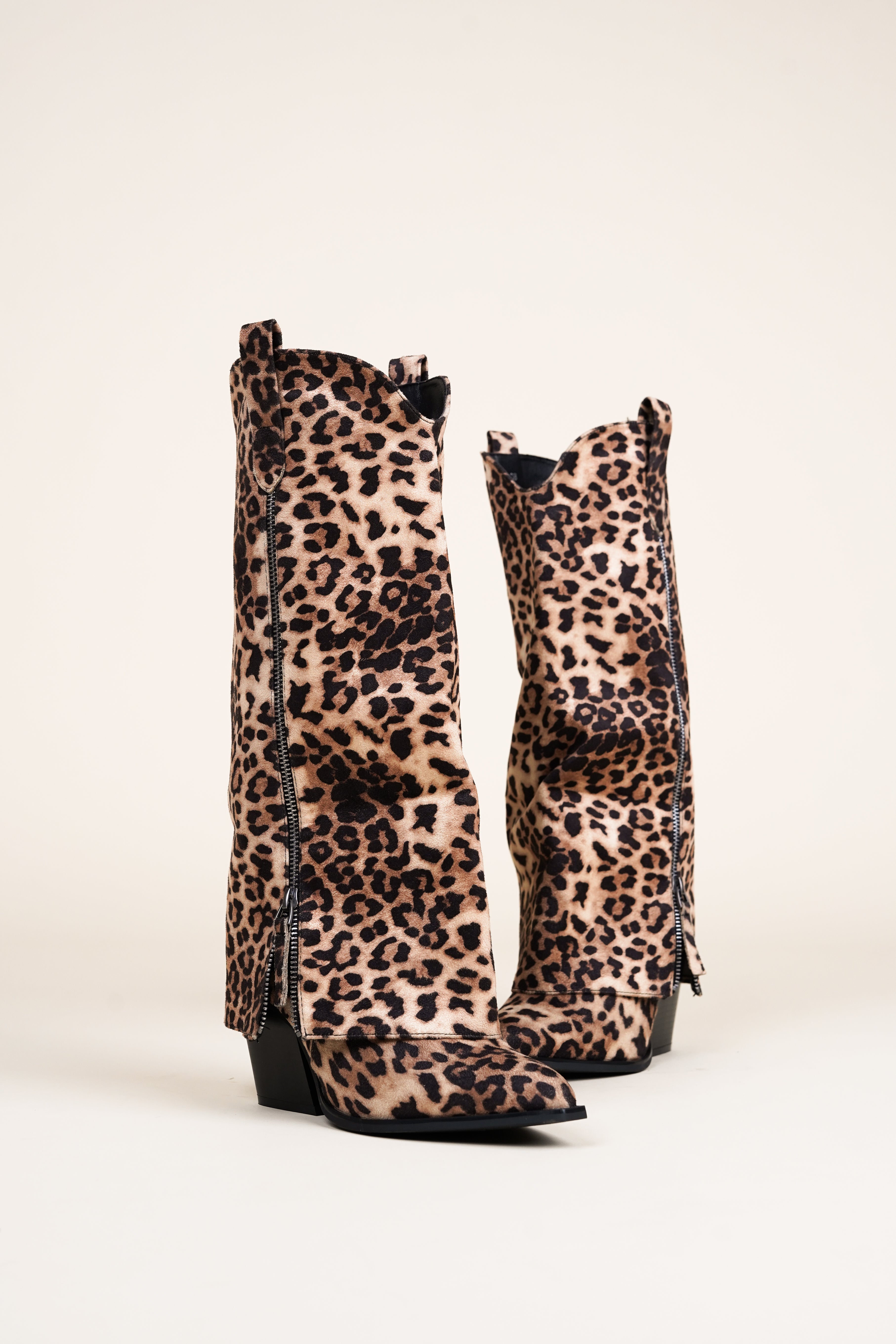 Cowboy laarzen luipaard