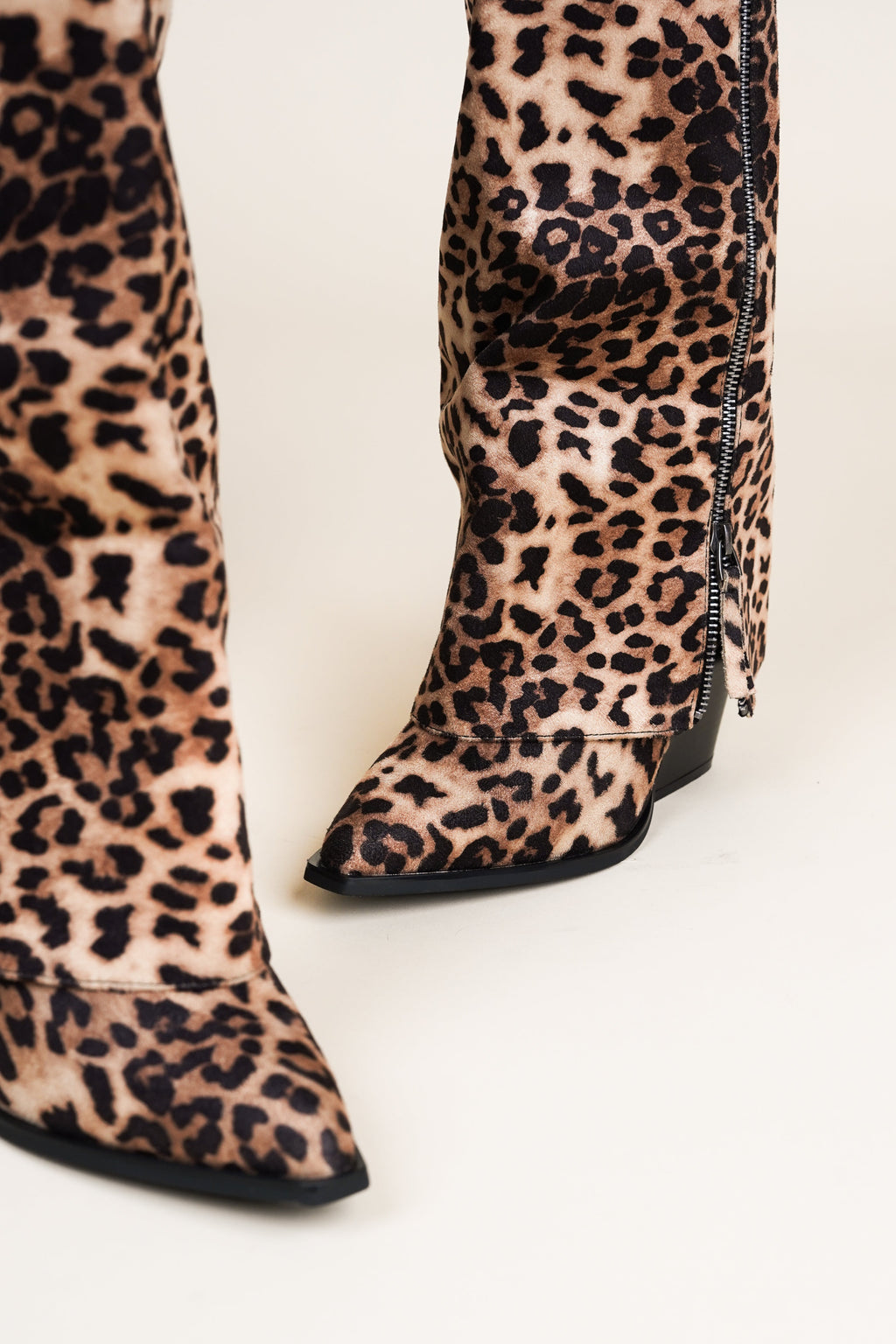 Cowboy laarzen luipaard