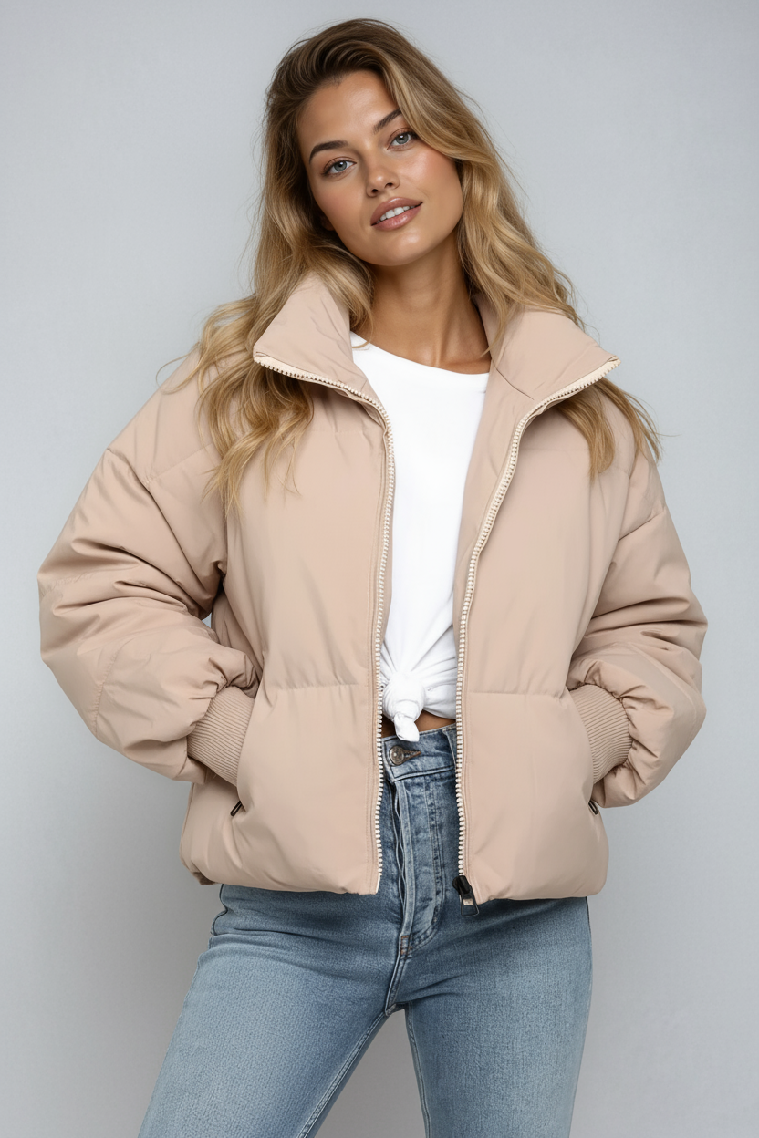 Gewatteerde Puffer Jas