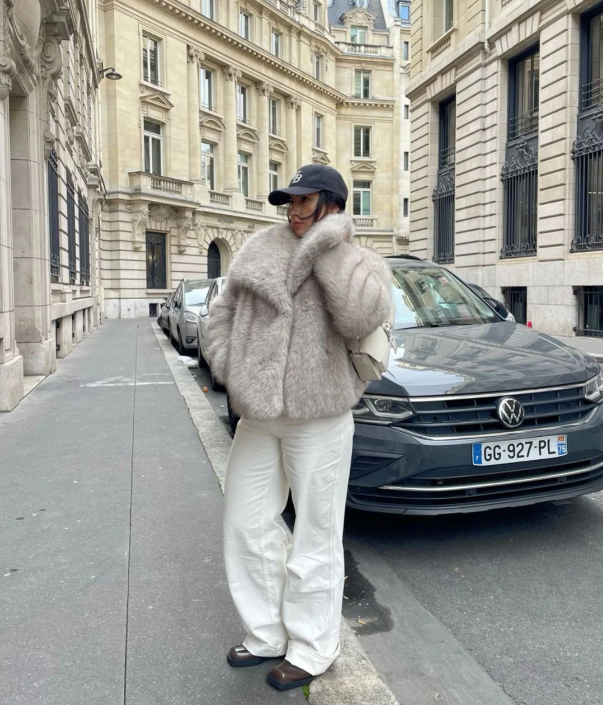 Luxueuze Faux Fur Jas