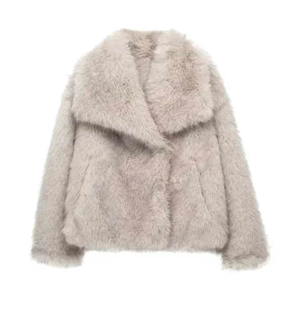 Luxueuze Faux Fur Jas