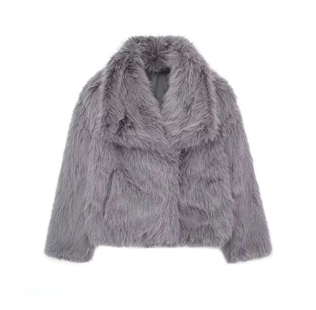 Luxueuze Faux Fur Jas