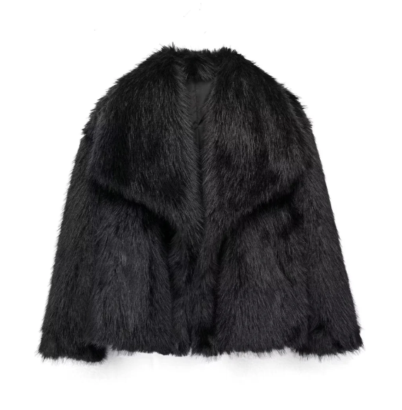Luxueuze Faux Fur Jas