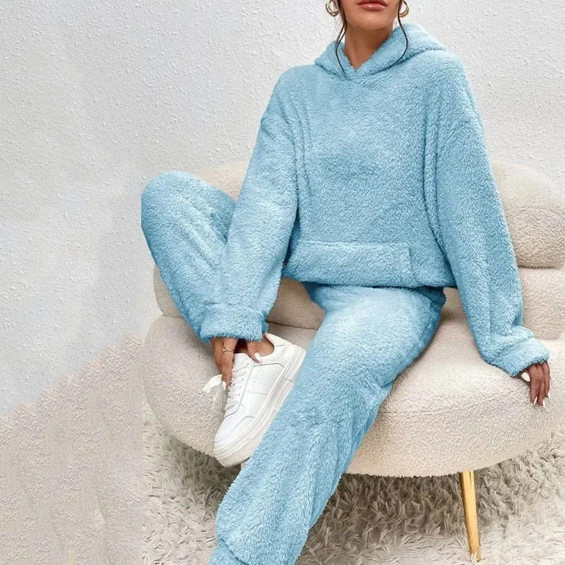 Luna - Comfortabel Teddy Loungewear Set voor Dames