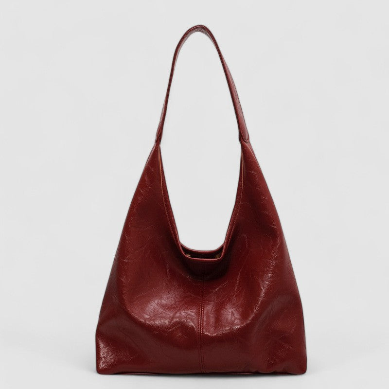 Vintage Leren Shopper