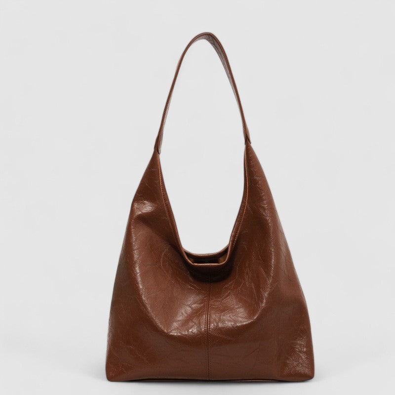 Vintage Leren Shopper